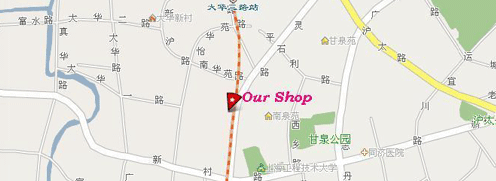flower shop map